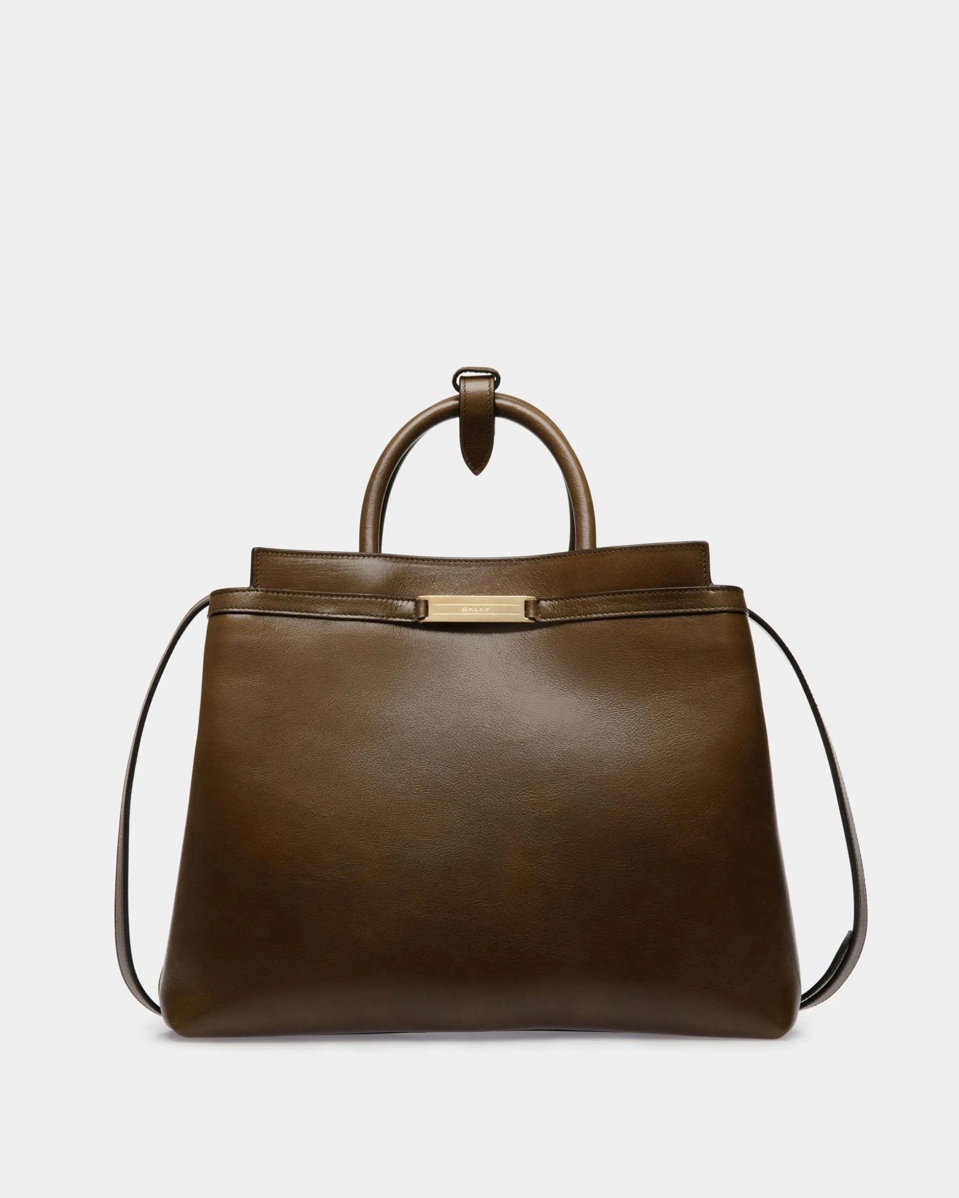 Tragetasche Deco Für Damen Aus Leder In Marron Glacé
