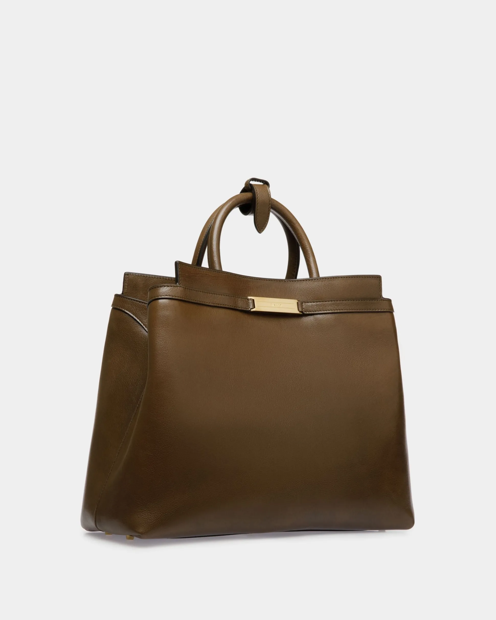 Tragetasche Deco Für Damen Aus Leder In Marron Glacé