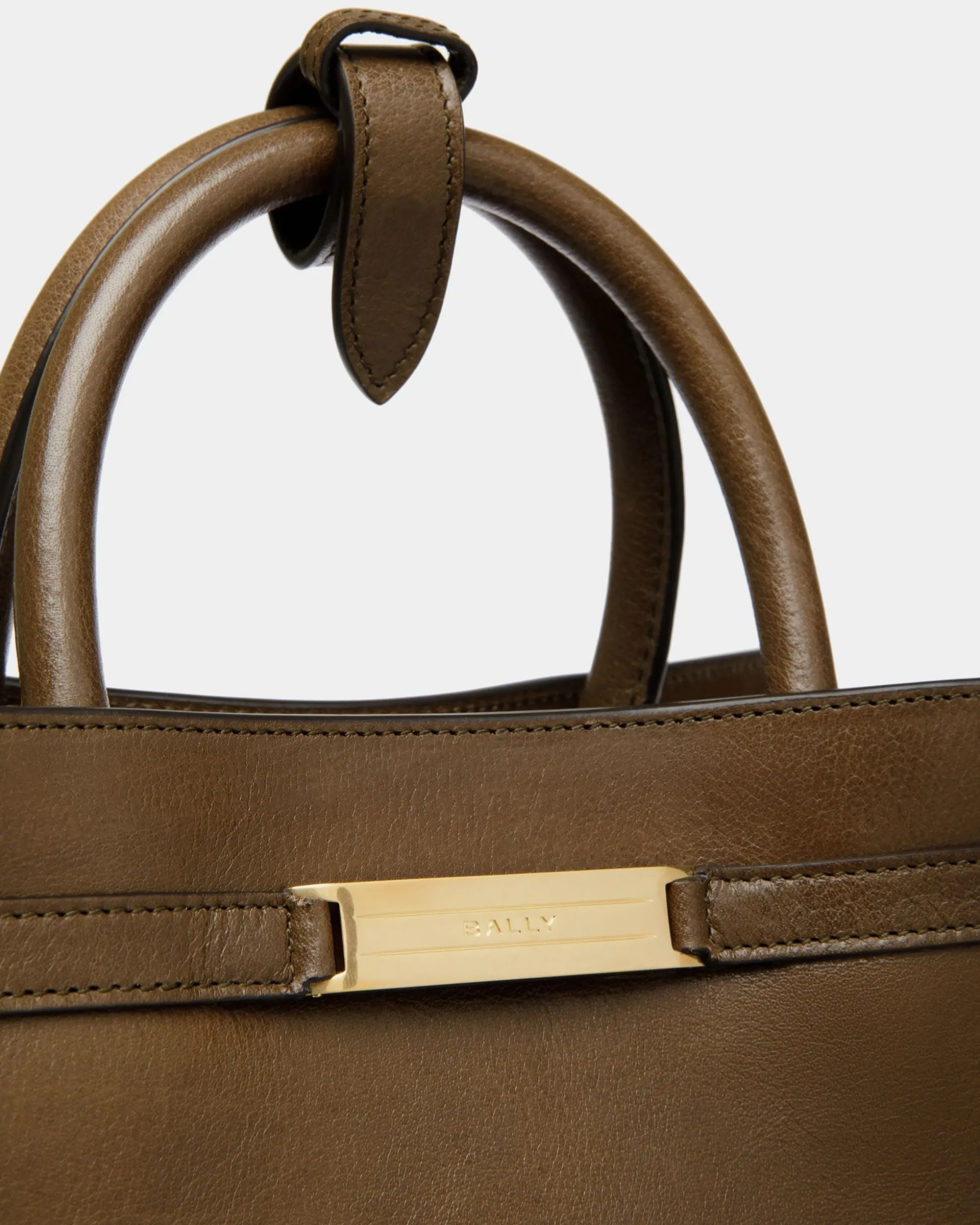 Tragetasche Deco Für Damen Aus Leder In Marron Glacé