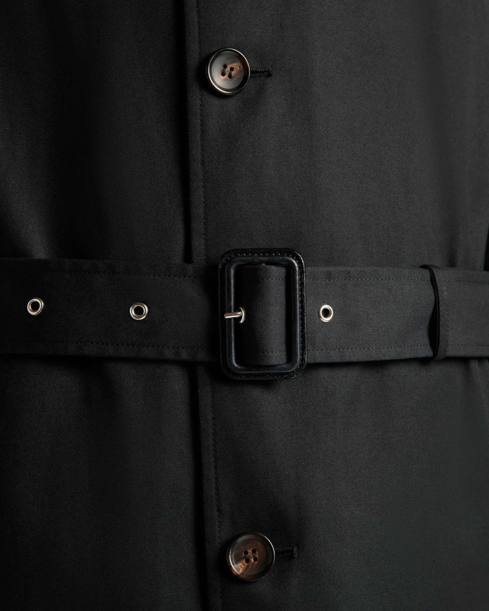 Trenchcoat Aus Baumwollgemisch In Navy Blue