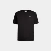 T-Shirt Aus Baumwolle In Schwarz Aus Der Adrien Brody Travel-Kollektion