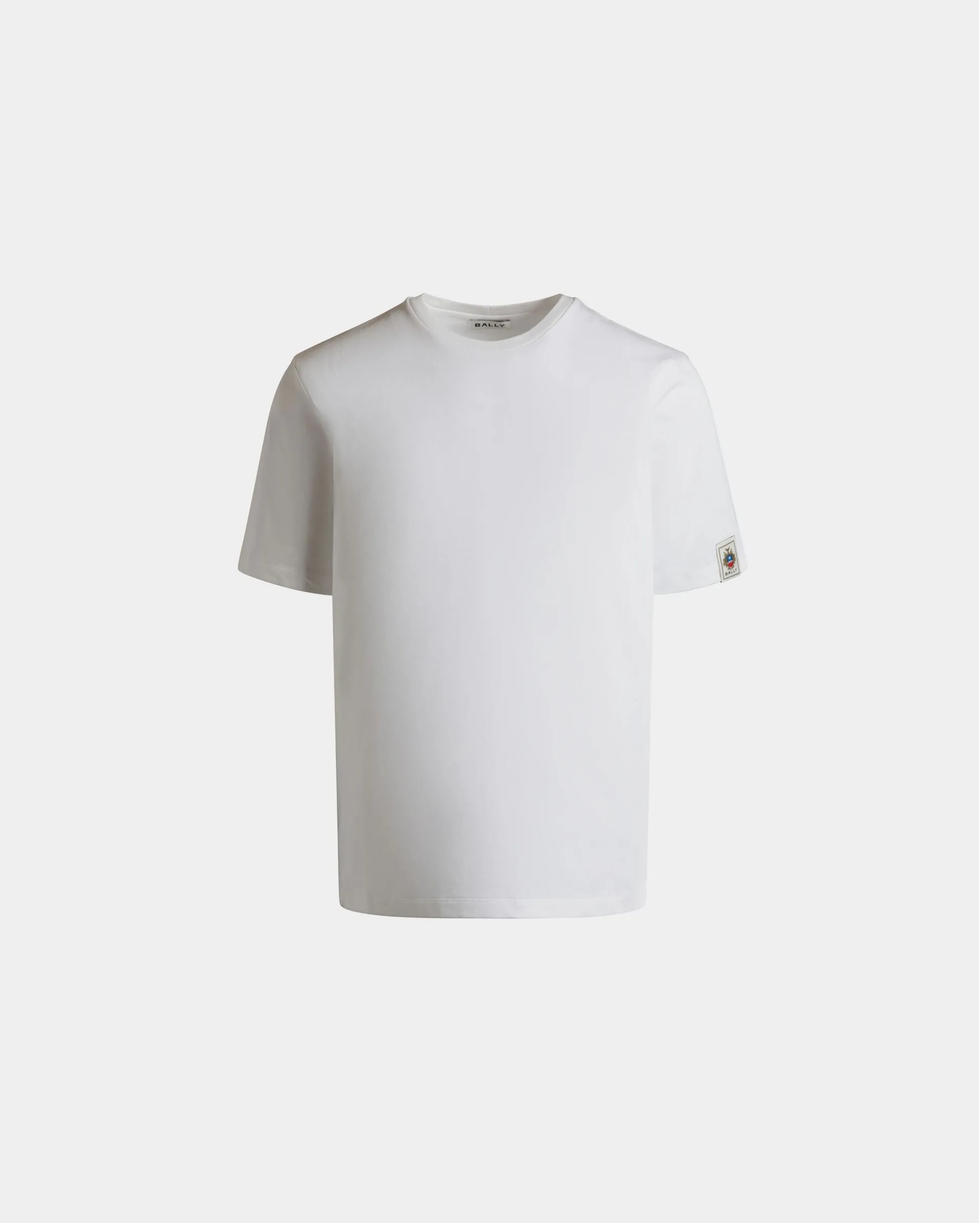 T-Shirt Aus Baumwolle In Weiß