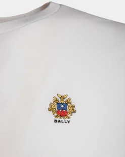 T-Shirt Aus Baumwolle In Weiß Aus Der Adrien Brody Travel-Kollektion