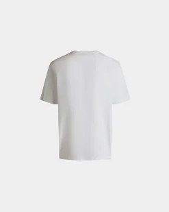 T-Shirt Aus Baumwolle In Weiß
