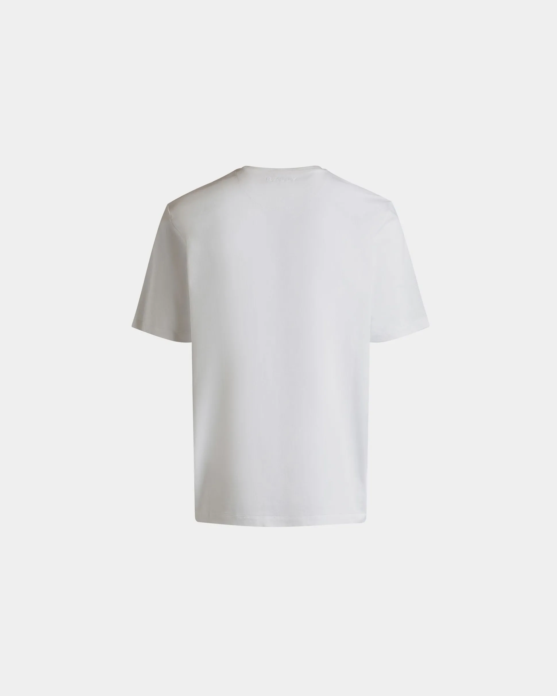 T-Shirt Aus Baumwolle In Weiß
