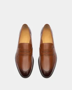 Webb Loafer Aus Braunem Leder