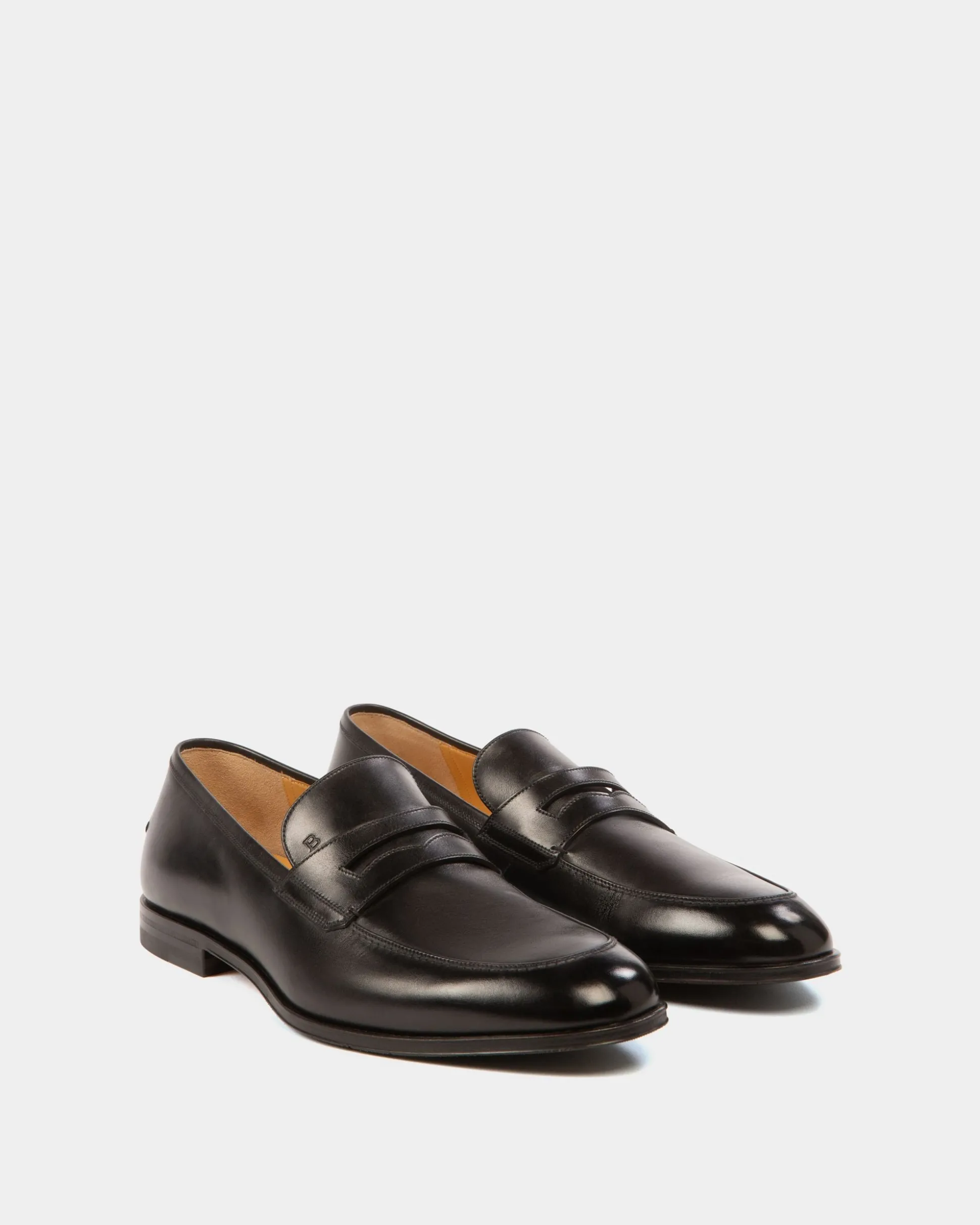 Webb Loafer Aus Schwarzem Leder
