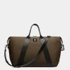 Weekender Aus Nylon In Military Green Und Schwarz Aus Der Adrien Brody Travel-Kollektion