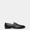 Westminster Loafer Aus Hirschleder In Schwarz