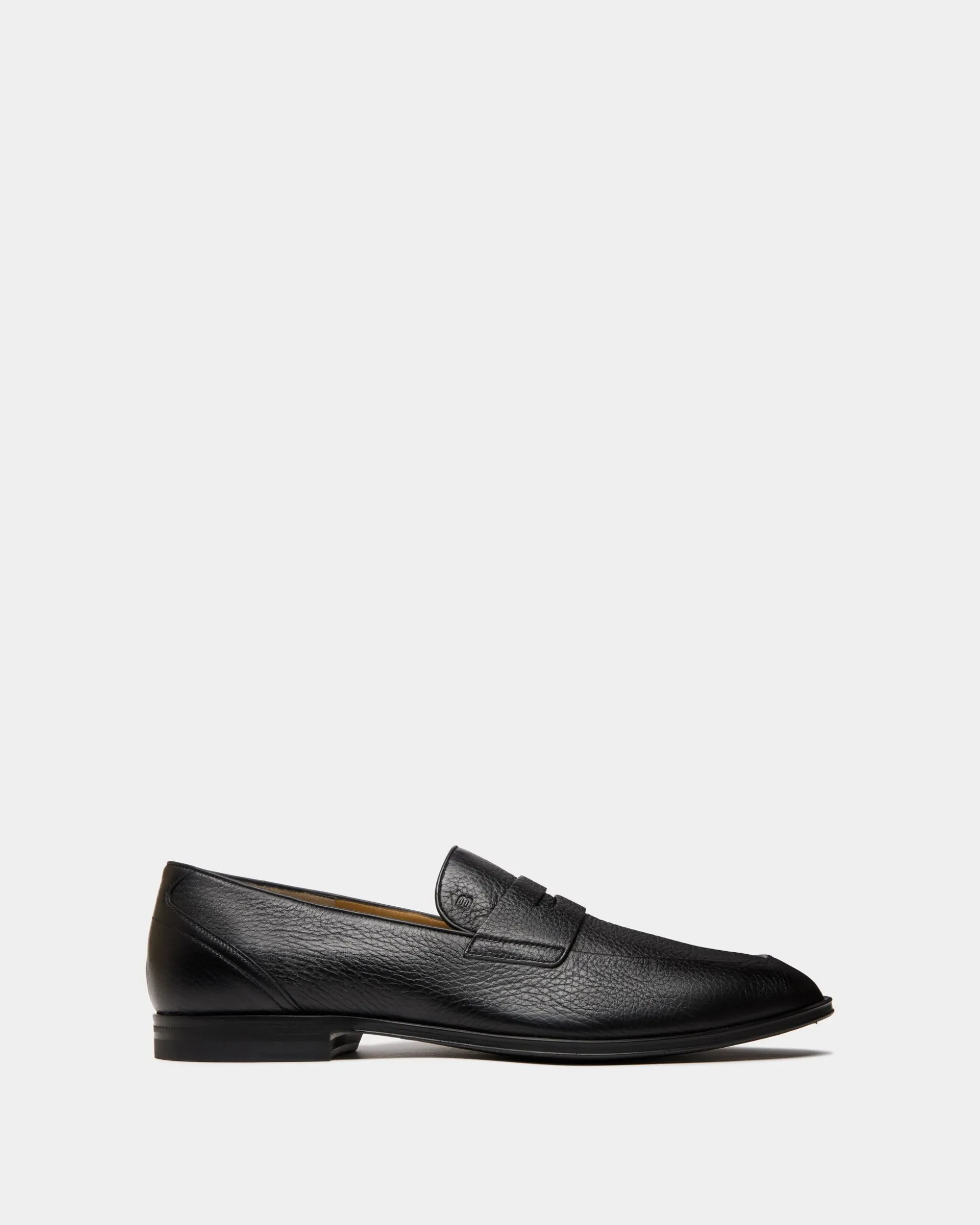 Westminster Loafer Aus Hirschleder In Schwarz