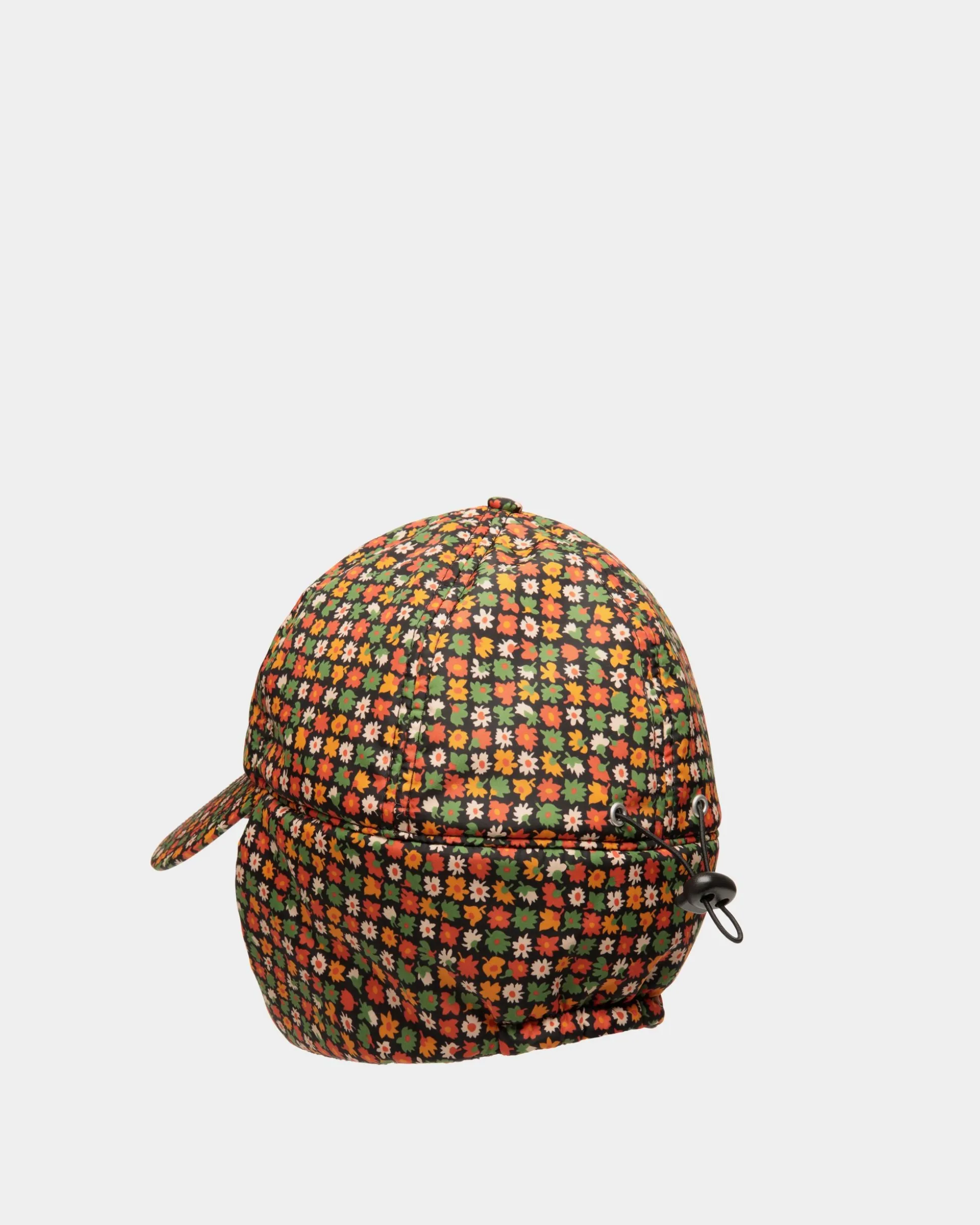 Winter Capsule Aviator-Mütze Mit Alpenblumen Aus Buntem, Recyceltem Nylon