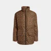 Winter Capsule Steppjacke Mit Alpenblumen Aus Mehrfarbigem, Recyceltem Nylon