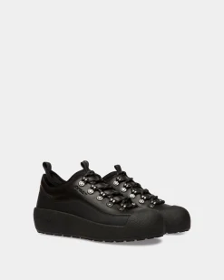 Winter Capsule Stiefelette Aus Schwarzem Leder