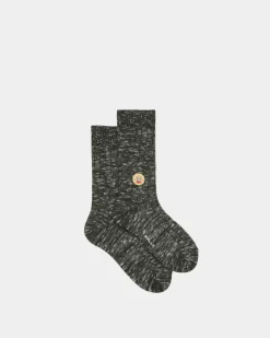 Wollsocken In Bottle Green Mit Bally-Wappen-Logo